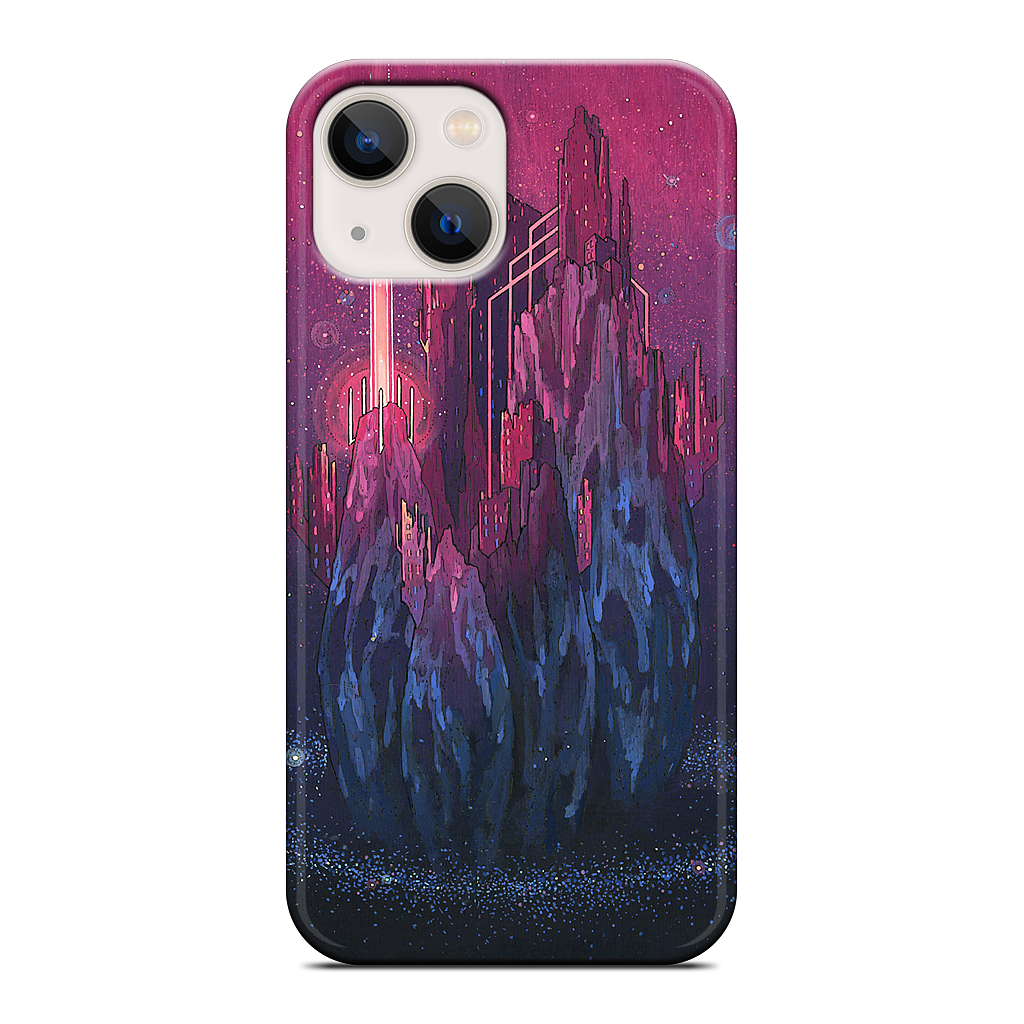 Space Fortress iPhone Case