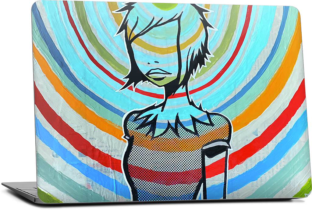 Visual Tenacity MacBook Skin