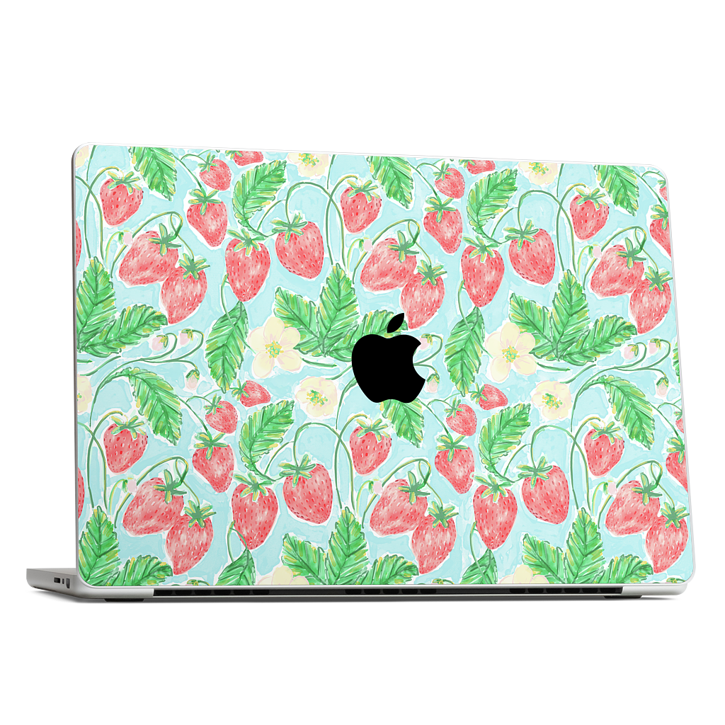 Wild Strawberries MacBook Skin