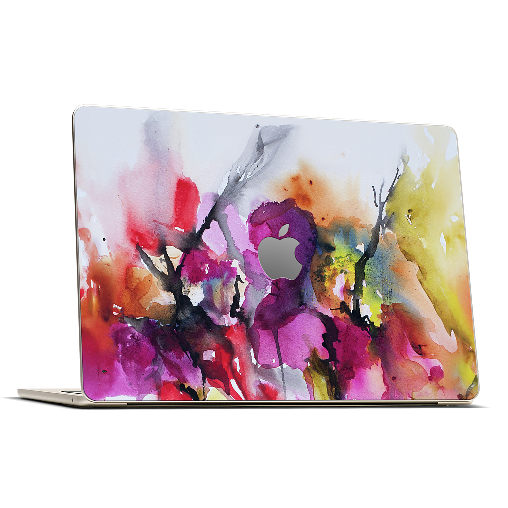Fallen Flowers MacBook Skin