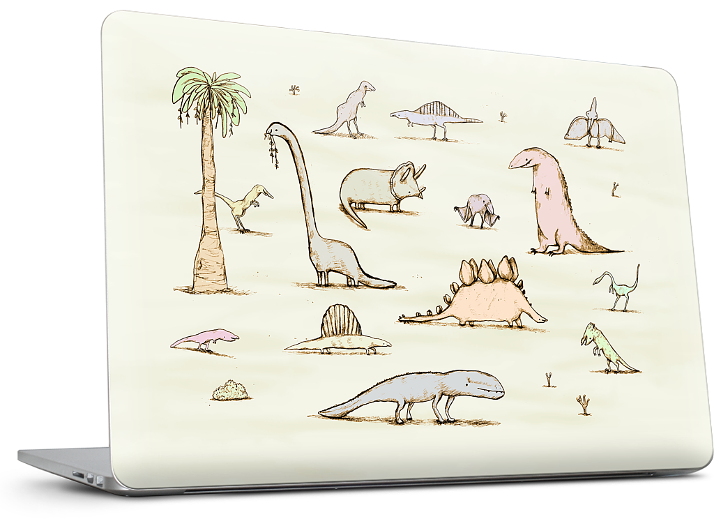Dinosaurs MacBook Skin