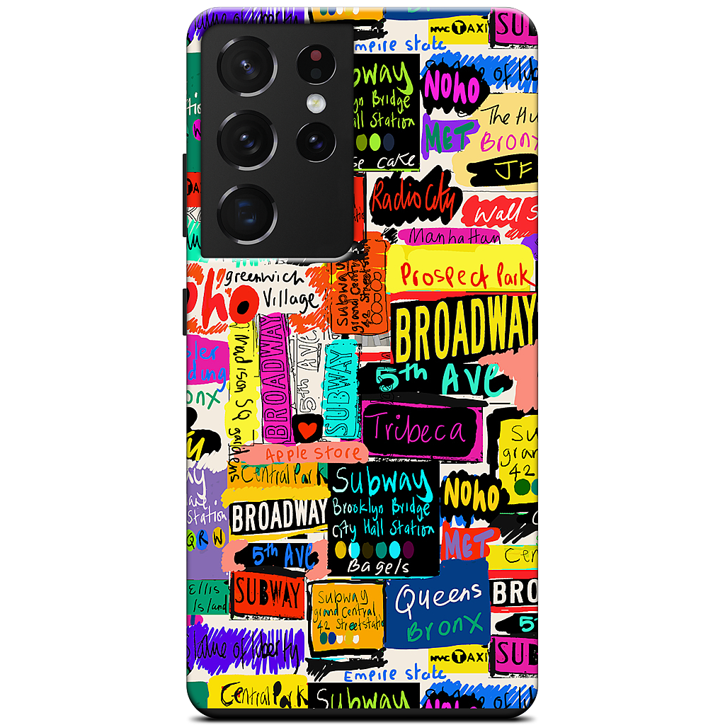 NYC Words Samsung Case
