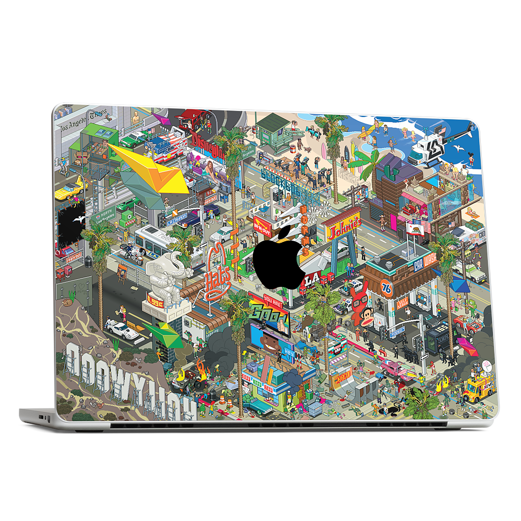 Los Angeles MacBook Skin