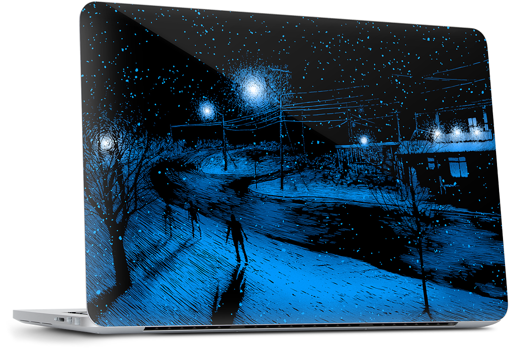 "i am a rabbit out of room" MacBook Skin