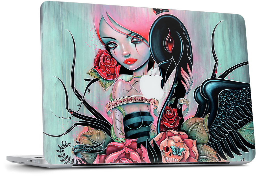 Connected MacBook Skin