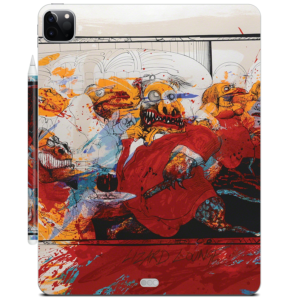 Lizard Lounge iPad Skin