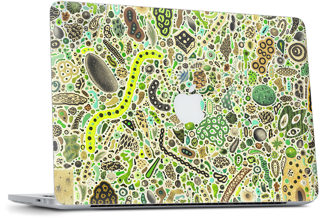 Microbes MacBook Skin