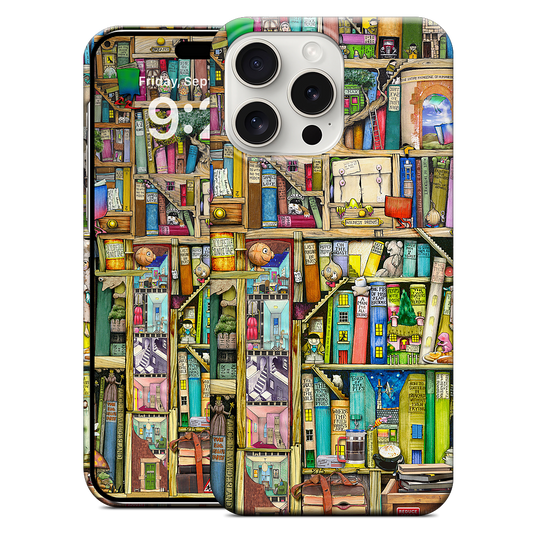 Bookshelf 2c iPhone Case