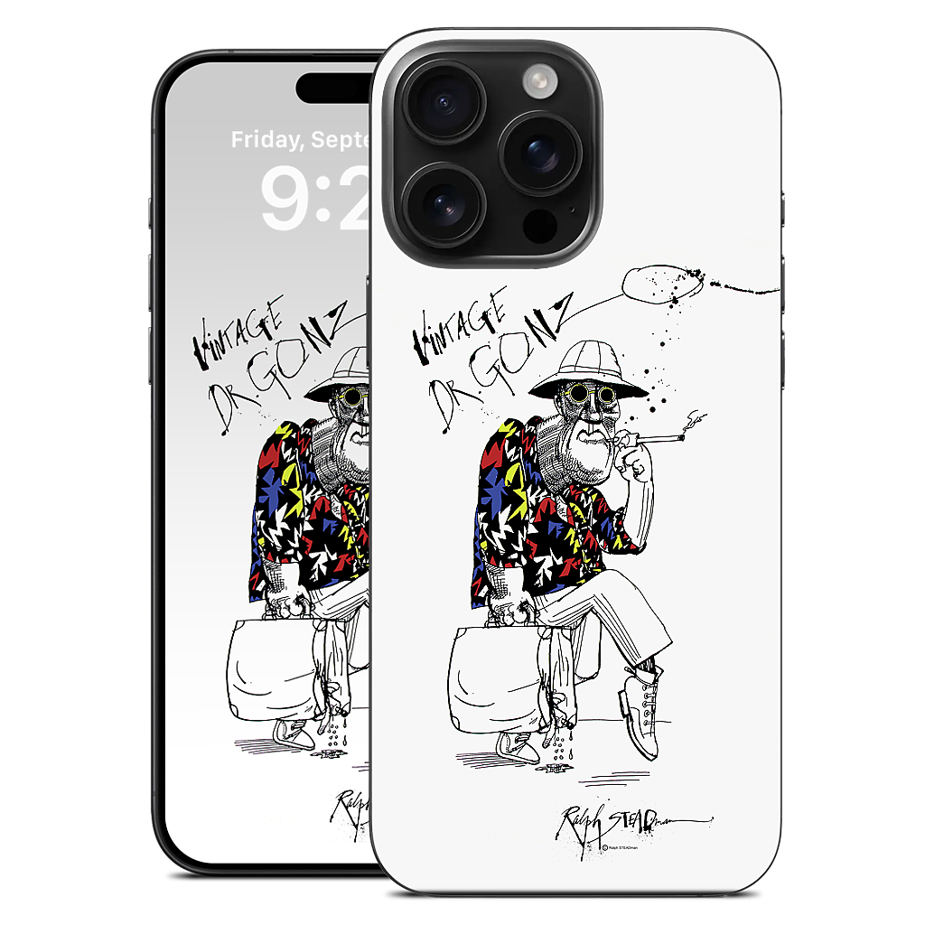 Vintage Dr Gonzo iPhone Skin