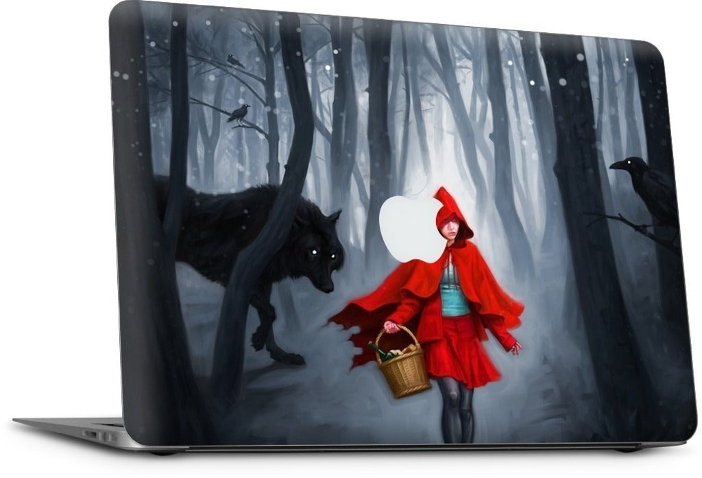 Little Red Riding Hood MacBook Skin