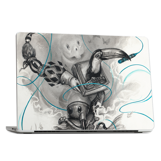3 Lil Fishies MacBook Skin