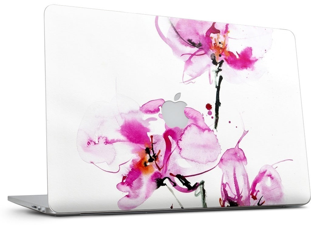Orchids I MacBook Skin