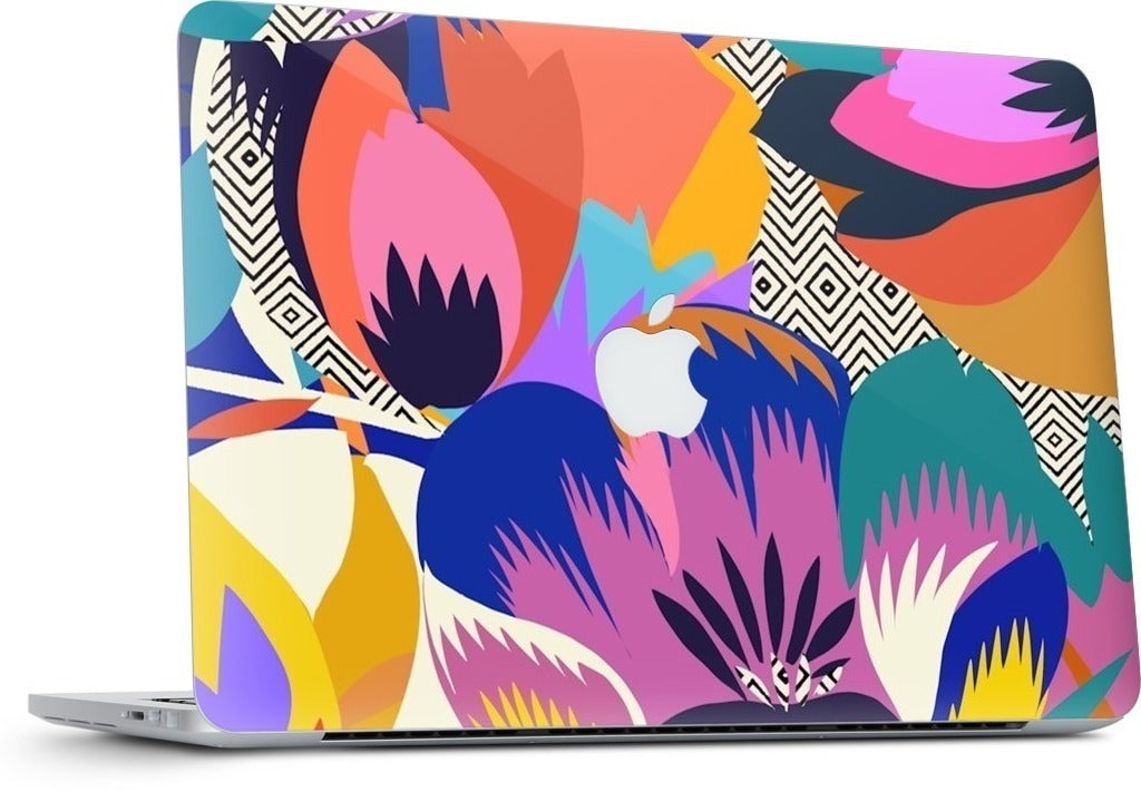Among the Spring Flowers MacBook Skin