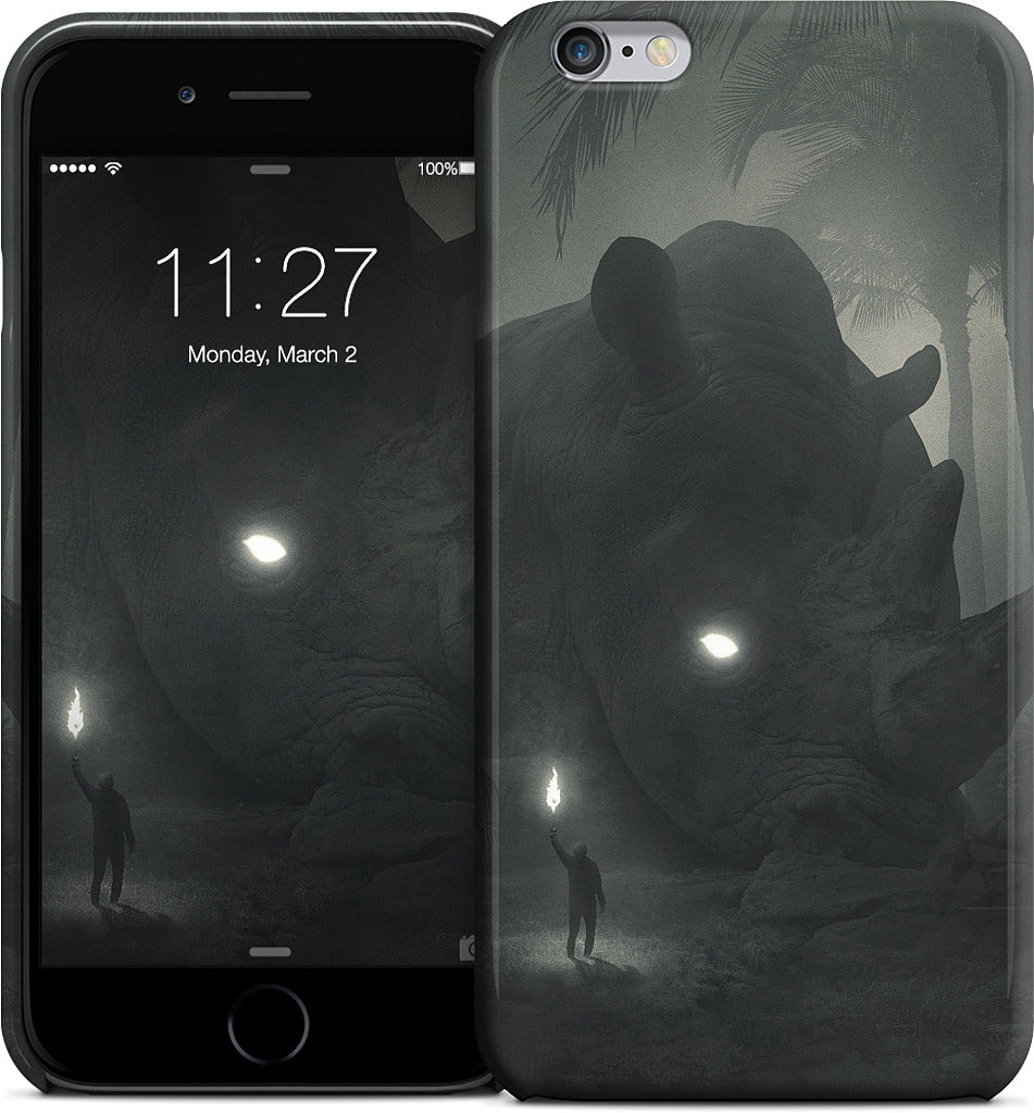 Face of Fear iPhone Case