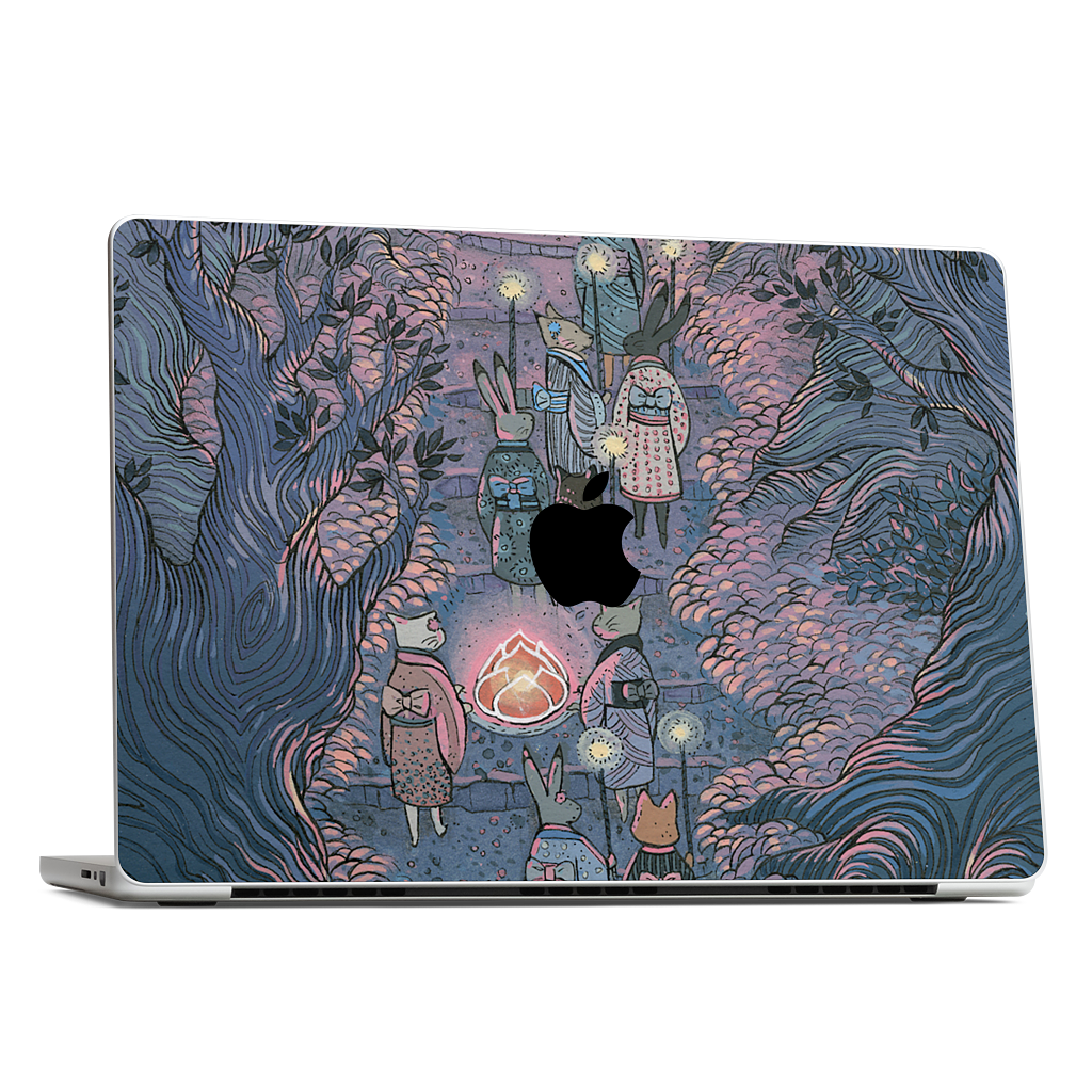 Woodland Procession MacBook Skin