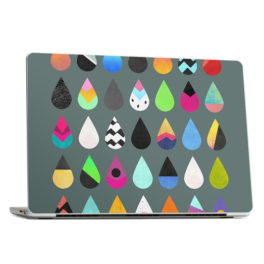 Colorful Rain MacBook Skin