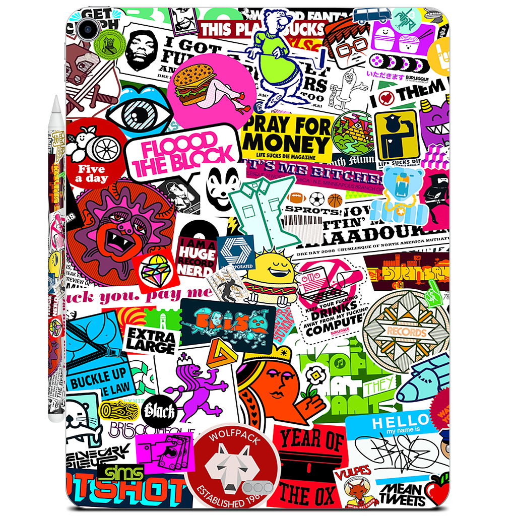 Too Much Everything iPad Skin