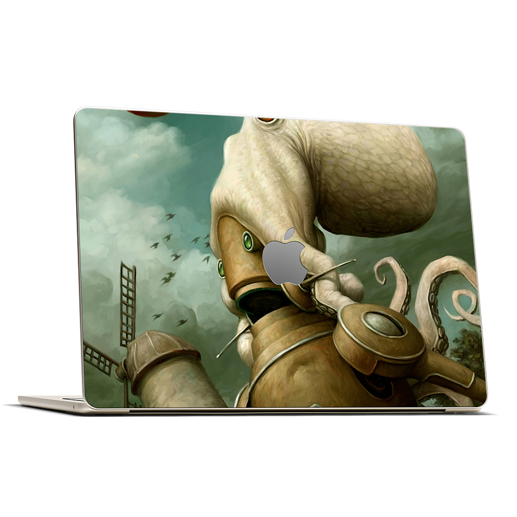 Rise of the Red Star MacBook Skin