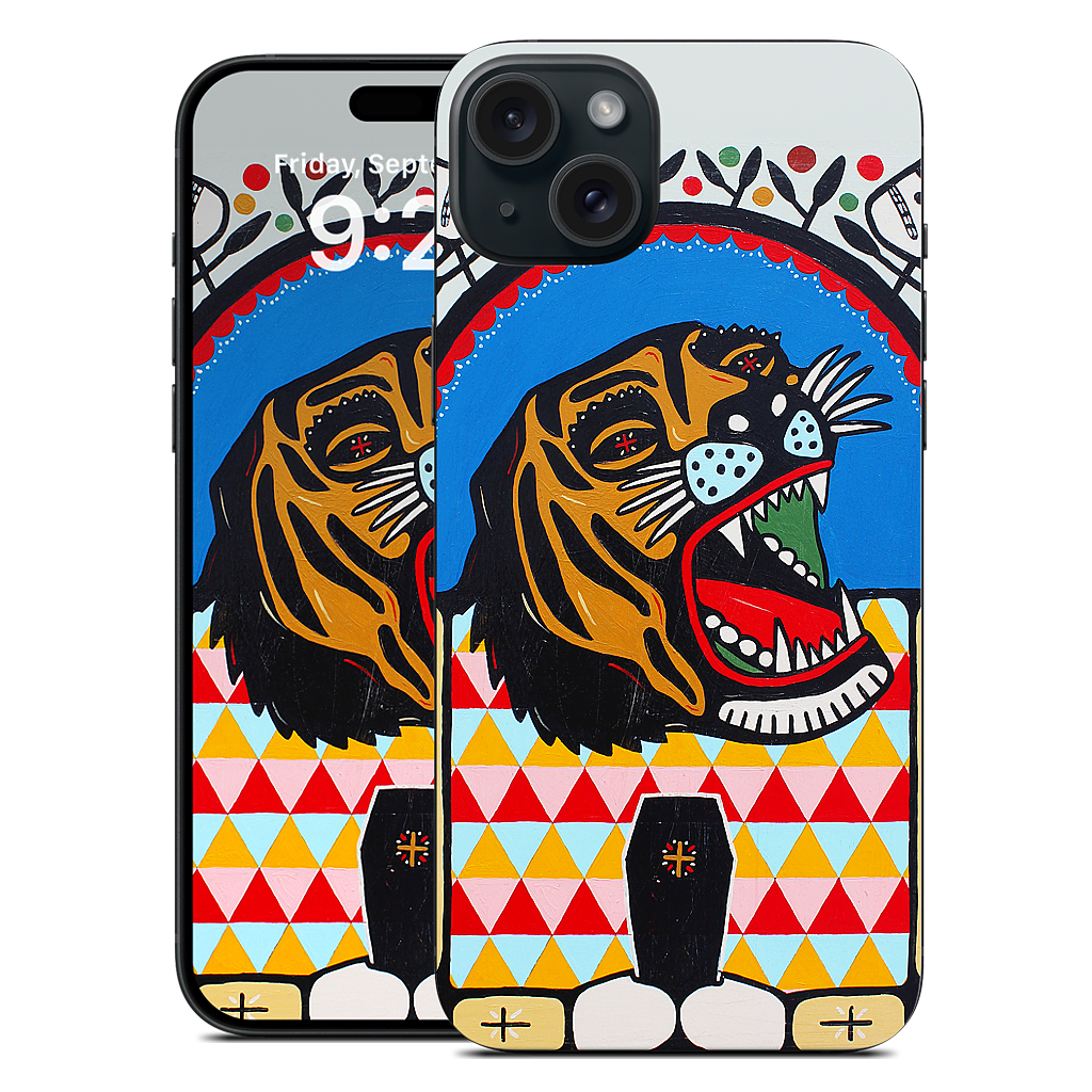 Tiger Coffin iPhone Skin