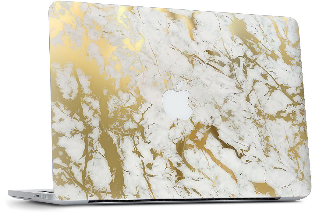 Gold Marble MacBook Skin