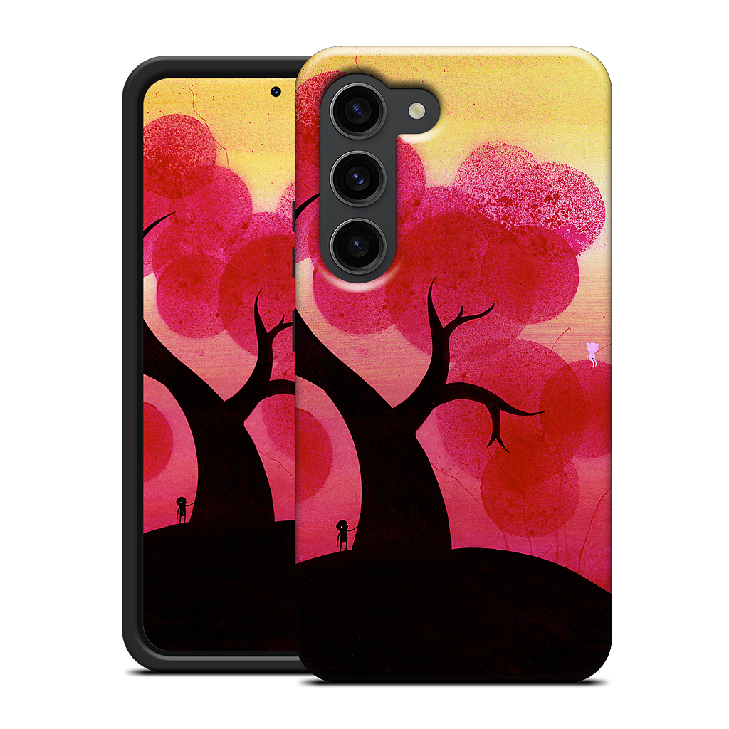 Red Blossoms Samsung Case