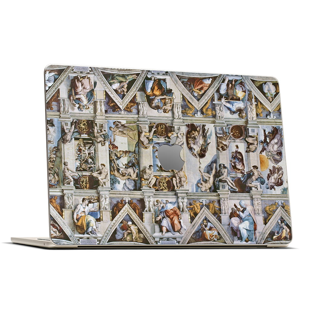 Cappella Sistina Ceiling MacBook Skin