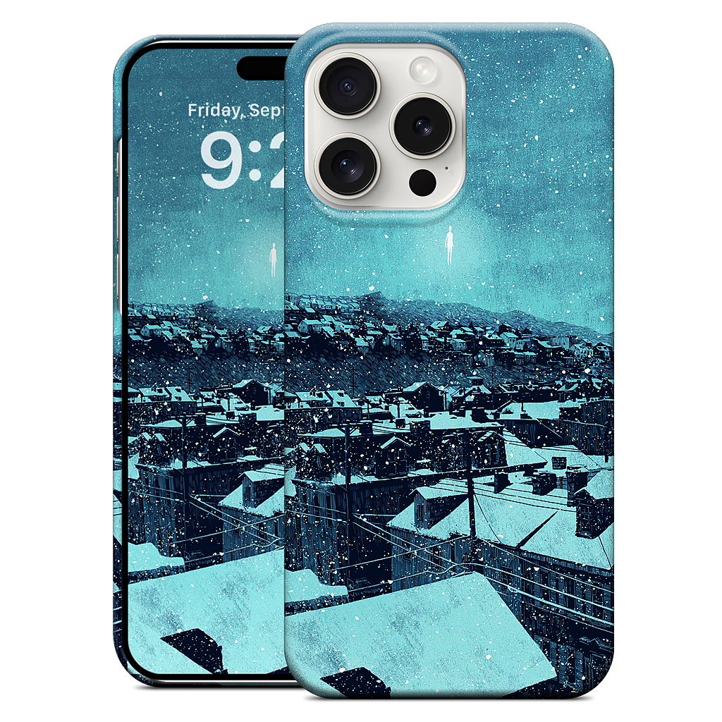 "we wait out the storm, and i am floored" iPhone Case