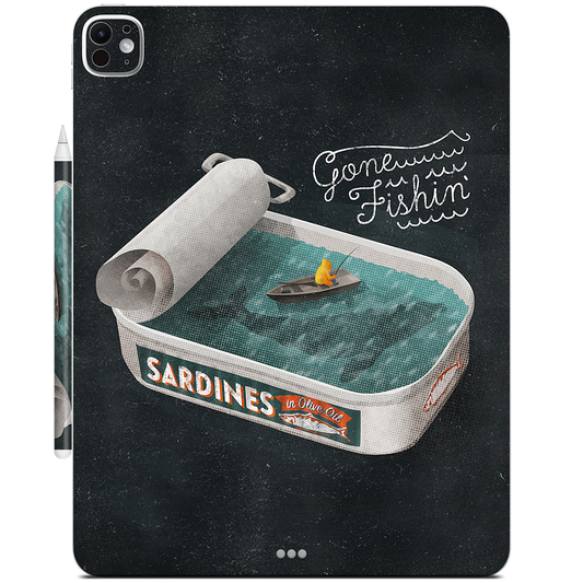 Gone Fishin' iPad Skin