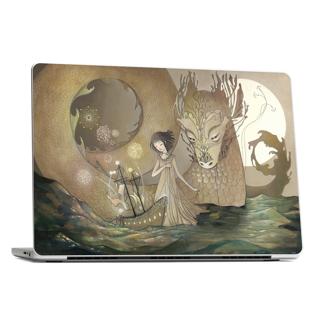 Water Dragon MacBook Skin