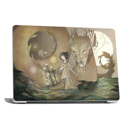 Water Dragon MacBook Skin