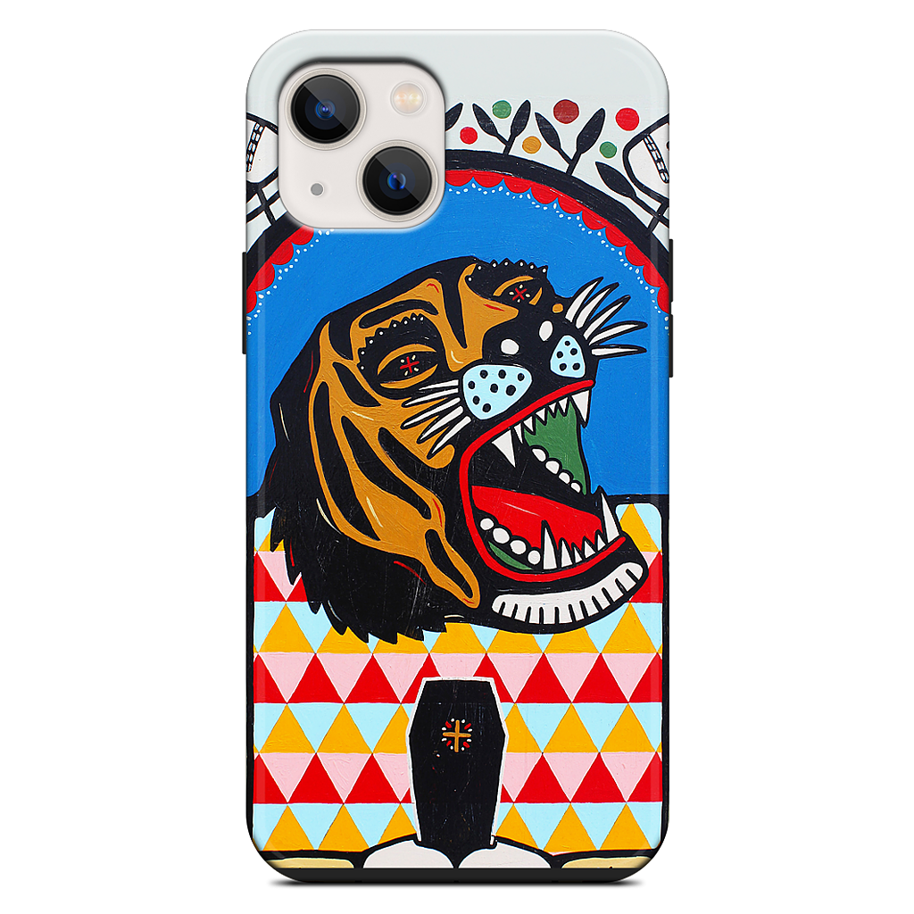 Tiger Coffin iPhone Case