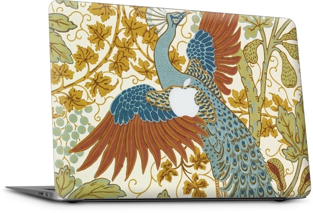 Fig and Peacock MacBook Skin