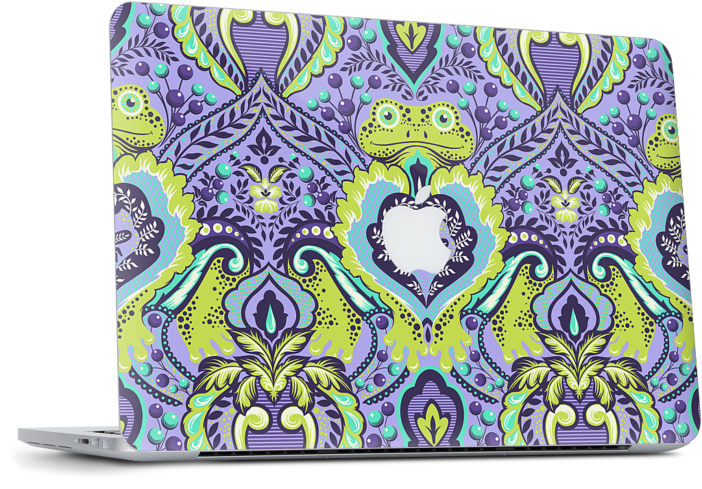 Frog Prince Orchid MacBook Skin