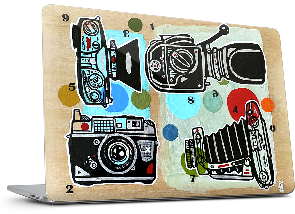 Watch It Happen MacBook Skin