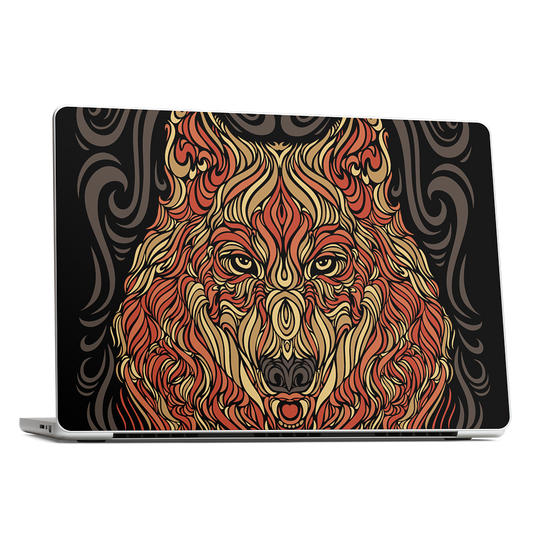 The Lone Wolf MacBook Skin