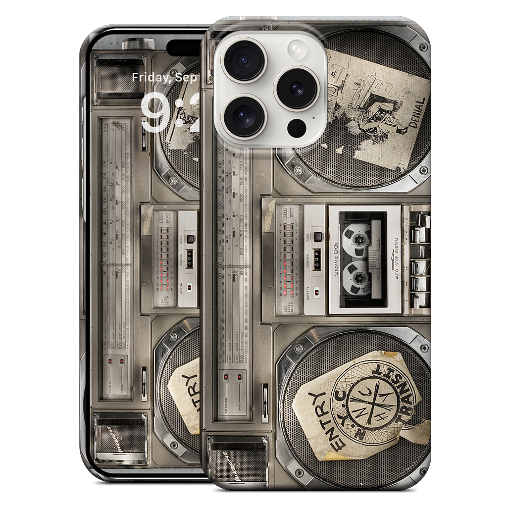Boombox II iPhone Case