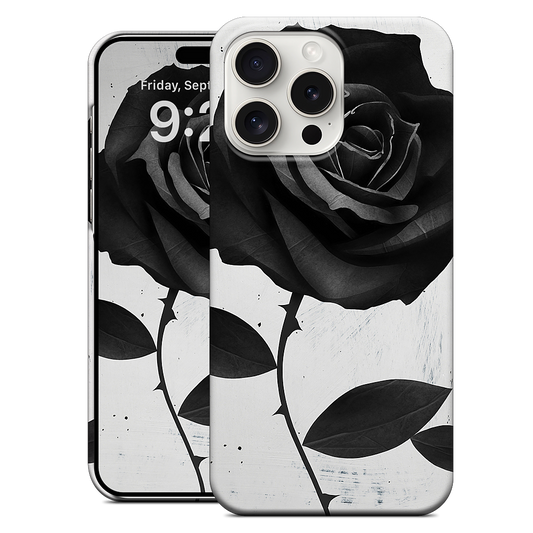 Fabric Rose iPhone Case