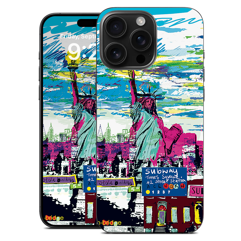 New York Skyline iPhone Skin