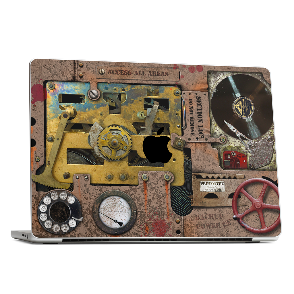 Steampunk MacBook Skin