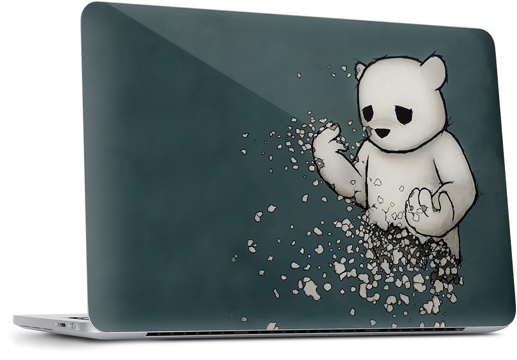 Disintegration MacBook Skin