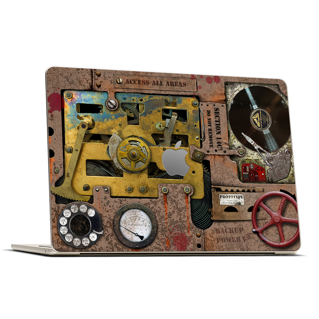 Steampunk MacBook Skin