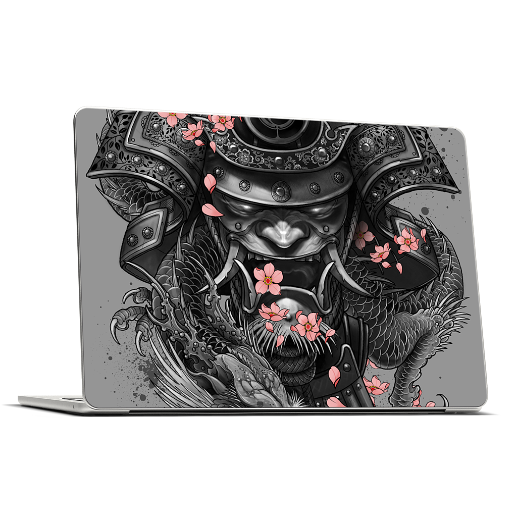 Samurai Dragon MacBook Skin