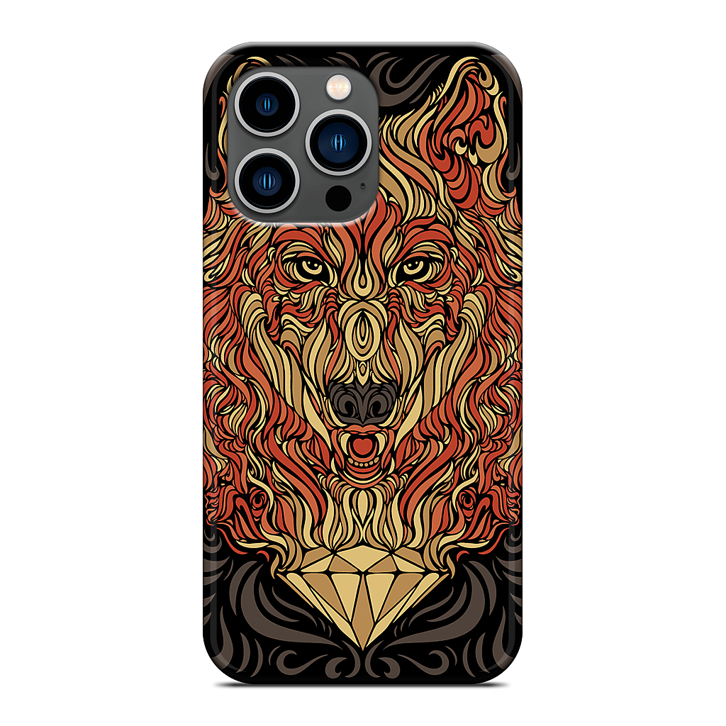 The Lone Wolf iPhone Case