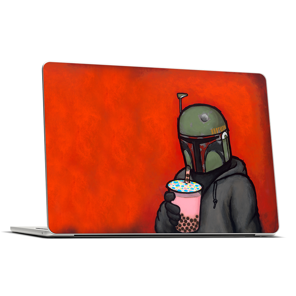 Boba MacBook Skin