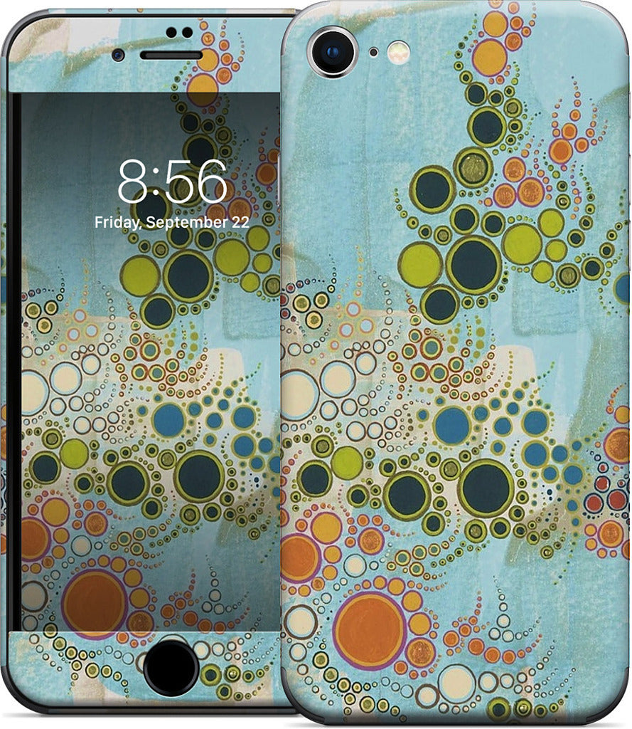 Untitled on Watercolor Paper #113 iPhone Skin