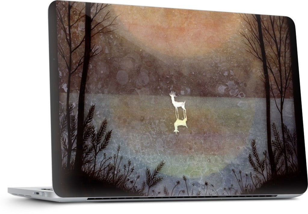 A Placid Pause MacBook Skin