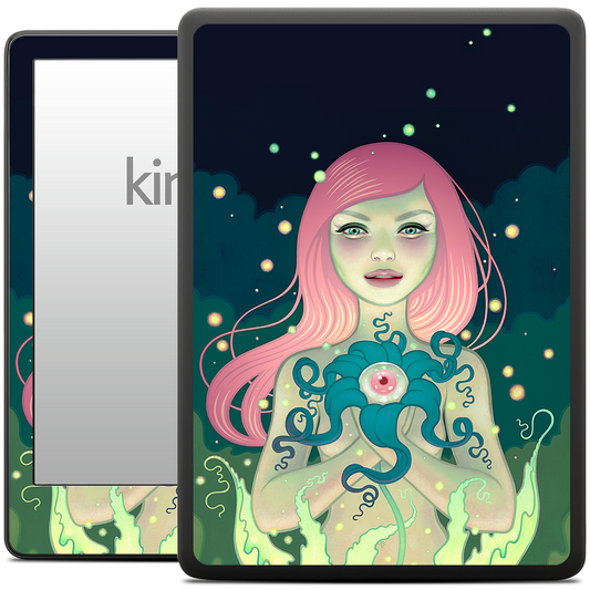 Midnight Bloom Kindle Skin