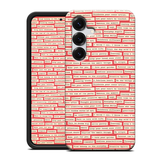Happy Thoughts Samsung Case