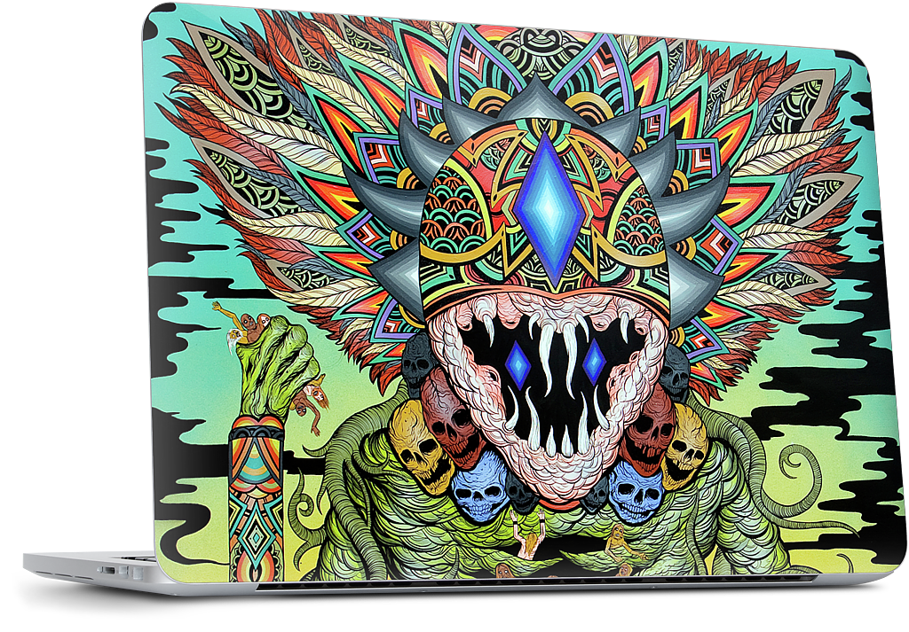 A Gleaming Destroyer MacBook Skin