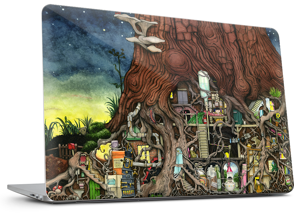Back 2 Your Roots MacBook Skin